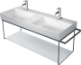 DURAVIT BENSTÄLLNING I METALL DURASQUARE1265X425X4