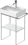 DURAVIT BENSTÄLLNING I METALL DURASQUARE