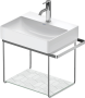DURAVIT BENSTÄLLNING I METALL DURASQUARE