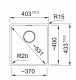 DISKLÅDA MRG 210-37 403X433X200 MM
