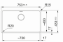 DISKLÅDA MRG 210-72 753X433X200 MM