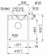DISKLÅDA MRG 610-37 TL 410X510X200 MM