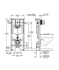 RAPID SL SET WC-FIXT UR CISTERN 6-9L D