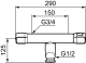 TIDAN BADKARSBLANDAR E G20 C/C150MM TER