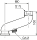TIDAN KARPIP G15 L=1 00MM TILL TIDAN