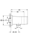 GROHEEUPHORIA CUBE U TLOPPSVINKEL G15