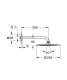 TAKDUSCHSET RSH AQUA 254X254 TAKDUSCHSET O254MM, 2