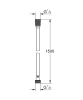 SILVERFLEX DUSCHSLA NG 1500MML=1,5M