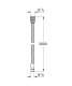 DUSCHSLANG 2000MM L=2M