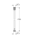 SILVERFLEX DUSCHSLA NG 1750MM