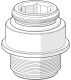 ÖVERGÅNGSNIPPEL UTLO PPSNIPPEL M20X1.5/G1/2