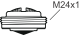 STRÅLSAMLARE M24X1 11-15L/MINVID3B
