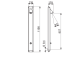 DUSCHPANEL ORAS ELEC TRA 3/4   LEKANDE MUTTER INV.