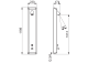 DUSCHPANEL ORAS ELEC TRA 3/4   LEKANDE MUTTER INV.
