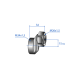 EXCENTERKOPPLING M2 6X1 5 X M34X1 5 C/C1