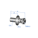ANSL.KOPPL. 1/2 L=25 mm M.AVST ENH=PAR