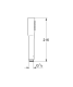 EUPH COSMOPOLITAN ST ICK HANDDUSCH G15 H=
