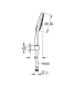 GROHE RSH SMARTACTIV E 130 DUSCHSET G15