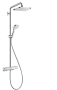 CROMA E280 1JET SHOW ERPIPE G20/G15, 280MM DUSCHSIL