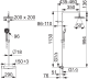DUSCHSYSTEM NOVA STY LE RAIN SHOWER G20/G15