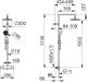 DUSCHSYSTEM NOVA RAI N SHOWER MATT BLACK M26X1,5/G1