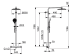 DUSCHSYSTEM OPTIMA S TYLE SHOWER M26 X 1.5