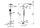 DUSCHSYSTEM OPTIMA S TYLE SHOWER G15
