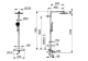 DUSCHSYSTEM OPTIMA S TYLE SHOWER M26 X 1.5