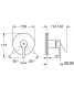 LINEARE NEW ETTG UDV D DUSCH DUSCHBLANDARE 158MM