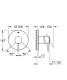 ATRIO NEW ETTG UDV.D ELE DUSCH DUSCHBLANDARE 158MM