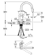 GET ETTGR KÖK C-PIP DUAL DUSCH G10 223MM PIP