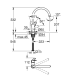 START FLOW ETTGREPP KÖK C-PIP G10 223MM PIP