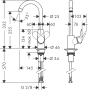 KÖKSBLANDARE LOGIS M 31260