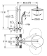 EUPHORIA 260 DUSCHSY STEM TERM. DUSCHSYSTEM G15 260