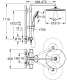 VITALIO JOY 310 DUSC HSYSTEM DUSCHSYSTEM G15 310MM