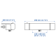 DUSCHBLANDARE BROGRU ND 296 X 105 MM