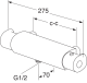 ATLANTIC DUSCHBLANDA RE M26X15G15 CC160MM