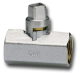 CIM 013 KULVENTIL G1 5 4-KANTS TOPP, M