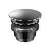 UNIVERSAL BOTTENVENT 74400 BLACK CHROME