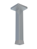ALU MÖBELBEN PAR 200 MM
