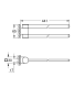 SELECTION HANDDUKSHÅ LLARE 441MM