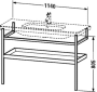 DURASTYLE BENSTÄLLNI NG 1140X805MM (BXH)