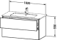 L-CUBE TVÄTTSTÄLLSSK ÅP 1020X481X550MM (