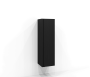 DÖRR HÖGSKÅP 120X35 SV.ASK LST