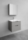 STUDIO SOFT GRÅ 600 TVÄTTSTÄLLSSKÅP 600X535X453MM