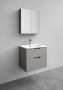 STUDIO SOFT GRÅ 600 TVÄTTSTÄLLSSKÅP 600X535X453MM