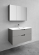 STUDIO SOFT GRÅ 900 TVÄTTSTÄLLSSKÅP 900X535X453MM