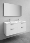 CITY VIT MATT 1200D TVÄTTSTÄLLSSKÅP 1200X535X453MM