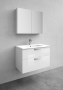 CITY VIT BLANK 800 T VÄTTSTÄLLSSKÅP 800X535X453MM