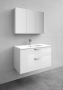 CITY VIT BLANK 900 T VÄTTSTÄLLSSKÅP 900X535X453MM